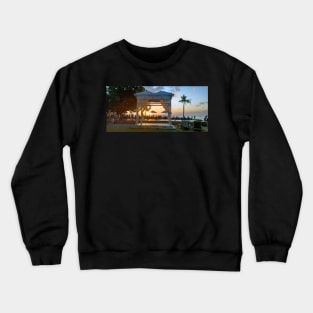 Sunset at Bali Garden BeachResort, Kuta, Indonesia Crewneck Sweatshirt